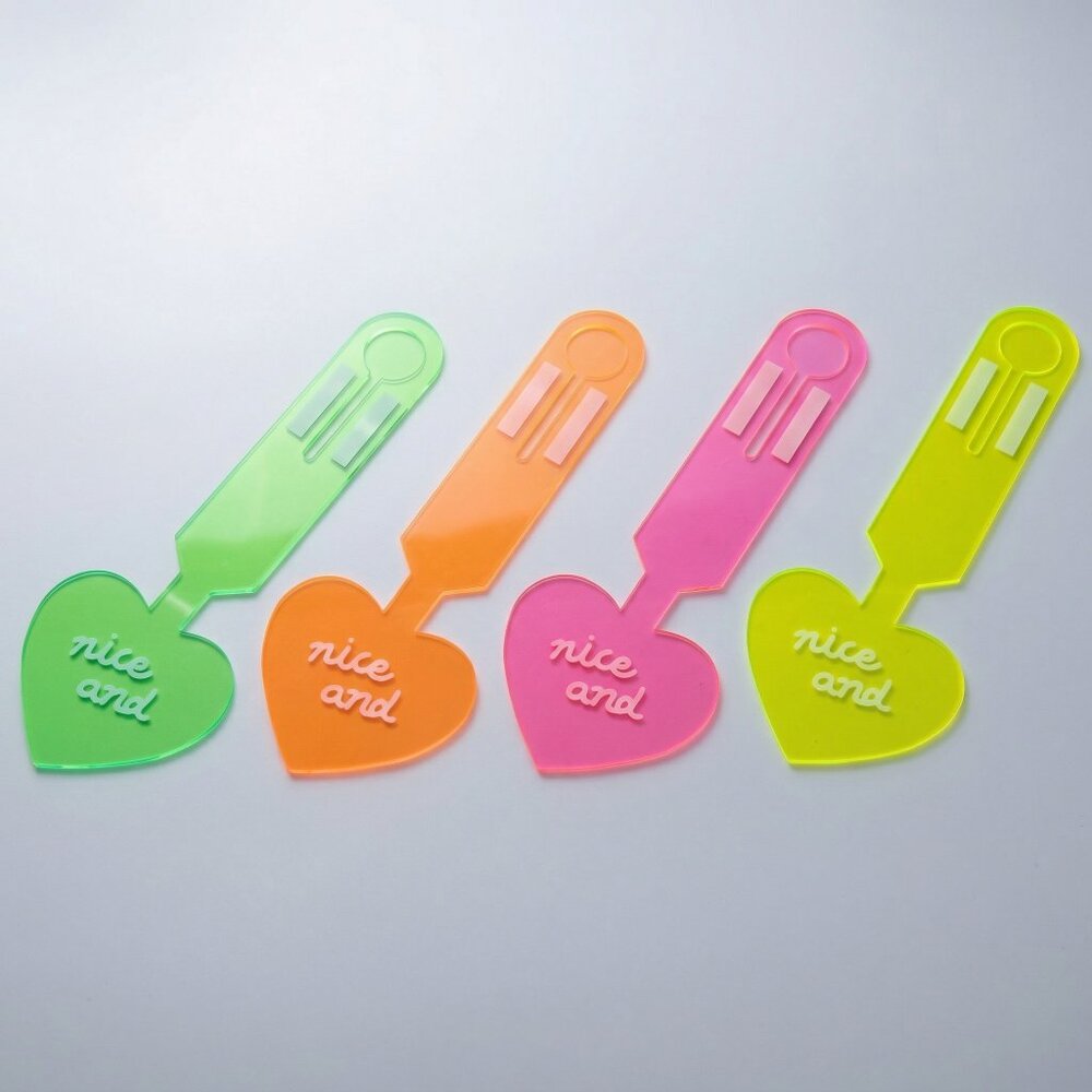 4pcs colorful luggage tag